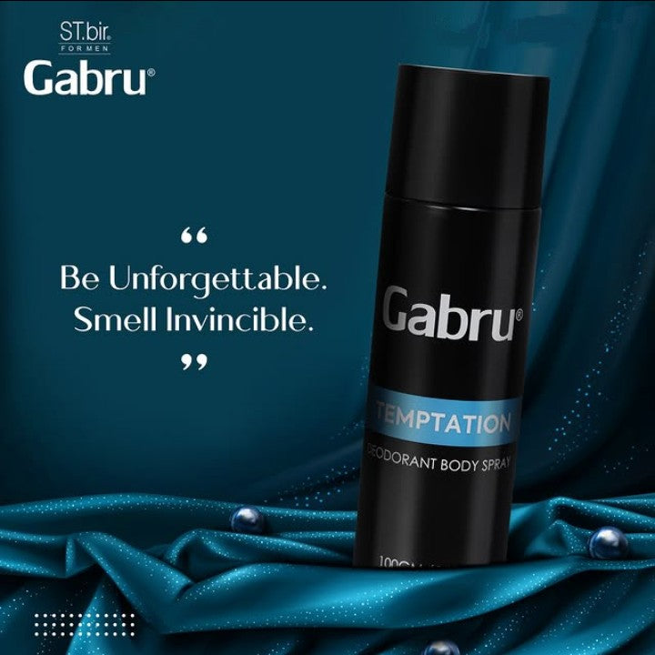 Gabru Temptation Deodorant for Men | Long-Lasting Fragrance | 100ml