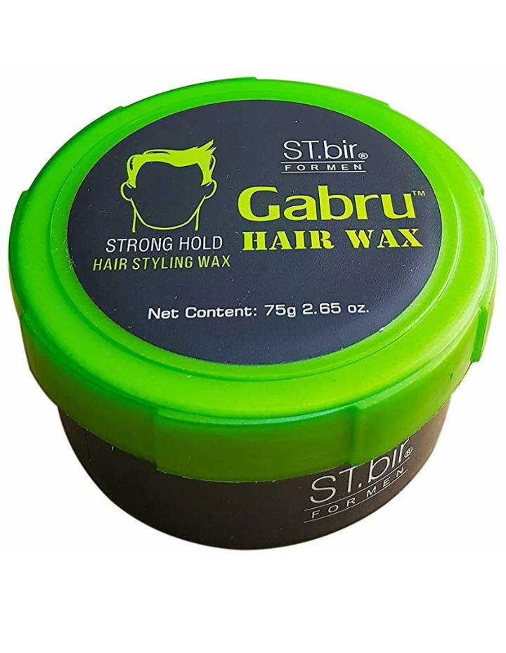 Gabru Strong Hold Hair Wax | Matte Finish Styling Wax for Men | Long-Lasting Hold | 25g & 75g