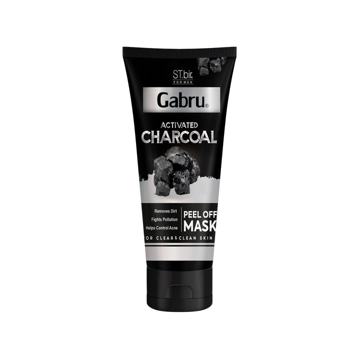 Unveil Clear Skin Instantly – Gabru Activated Charcoal Peel-Off Mask for Men