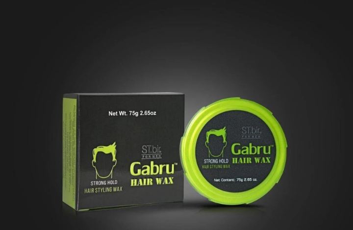 Gabru Strong Hold Hair Wax | Matte Finish Styling Wax for Men | Long-Lasting Hold | 25g & 75g